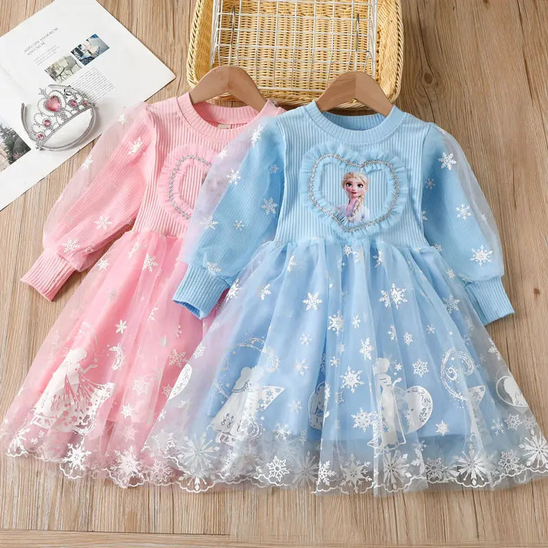 Elsa Princess Dress