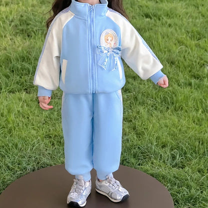 New Princess Elsa Soft Cotton 2-Piece Set