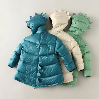 Dinosaur Cotton Windproof & Hooded Down Parka