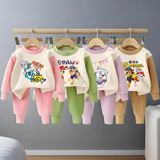 Sweatshirt & Pants Set - 100% Cotton