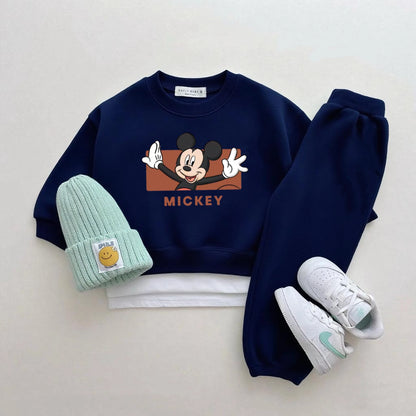 Disney Sweatshirt & Pants Set - 100% Cotton