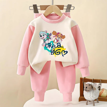 Sweatshirt & Pants Set - 100% Cotton
