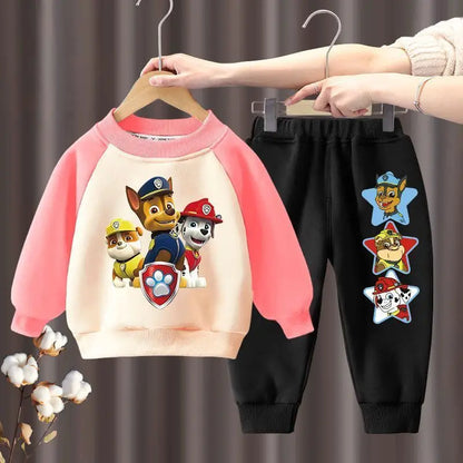 Sweatshirt & Pants Set - 100% Cotton