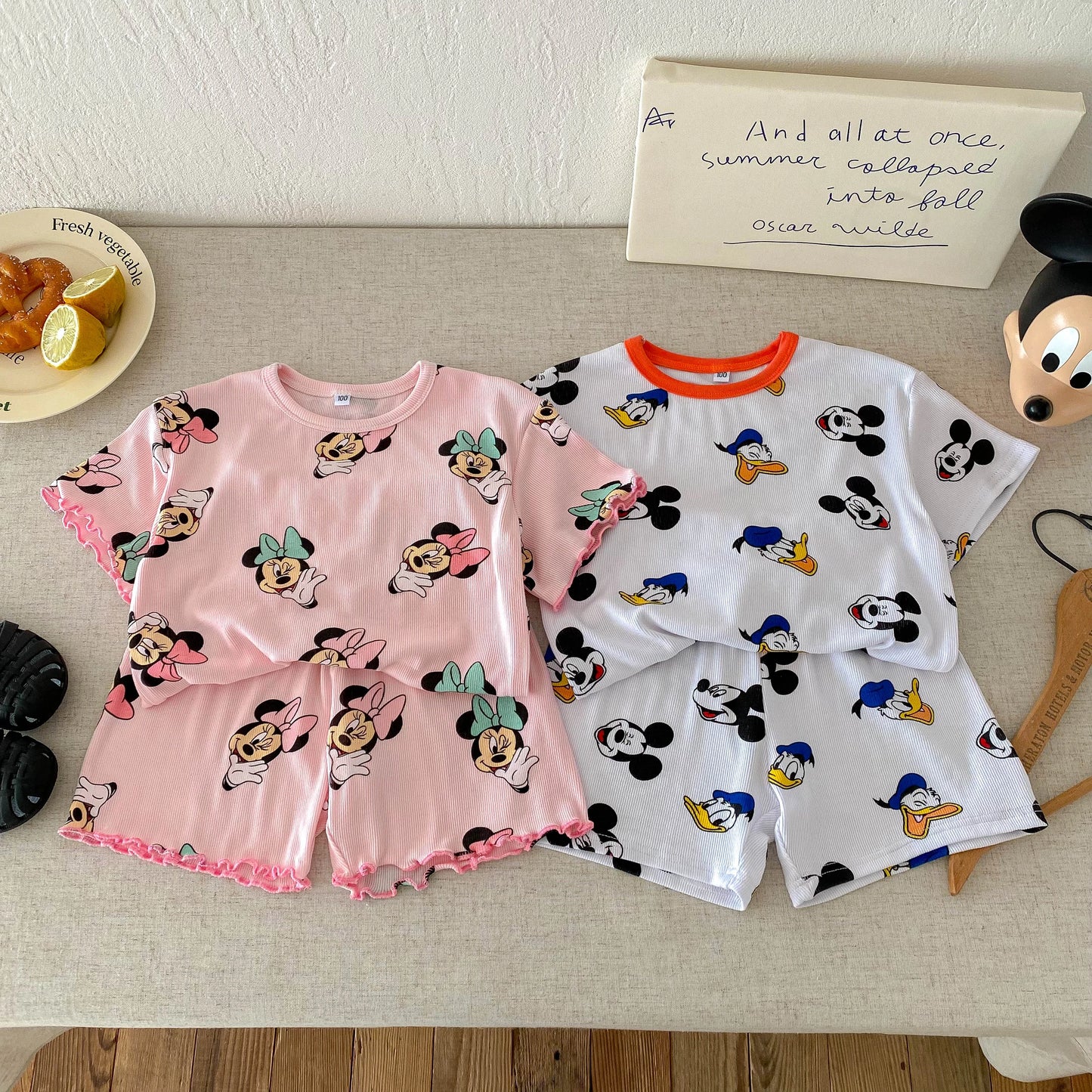 Disney 100% Cotton T-Shirt and Shorts Set