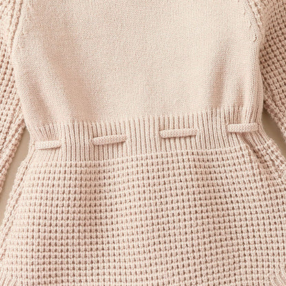 Soft Cotton Flower Embroidery Romper
