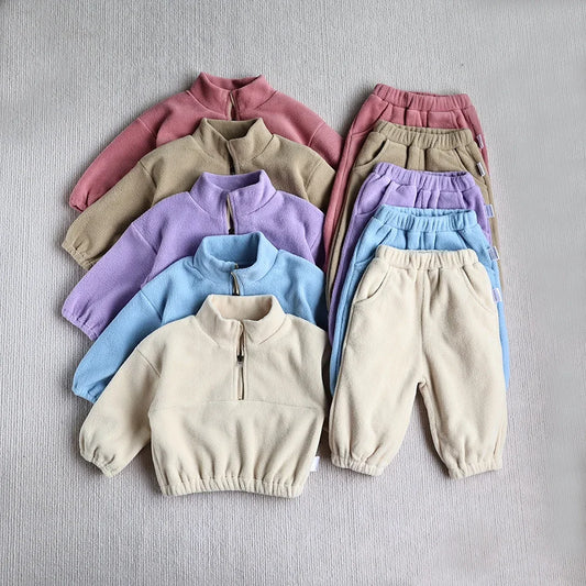 Soft Warm Fleece 2-Piece Set