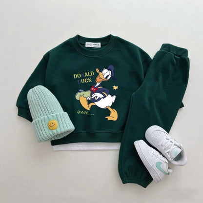 Disney Sweatshirt & Pants Set - 100% Cotton