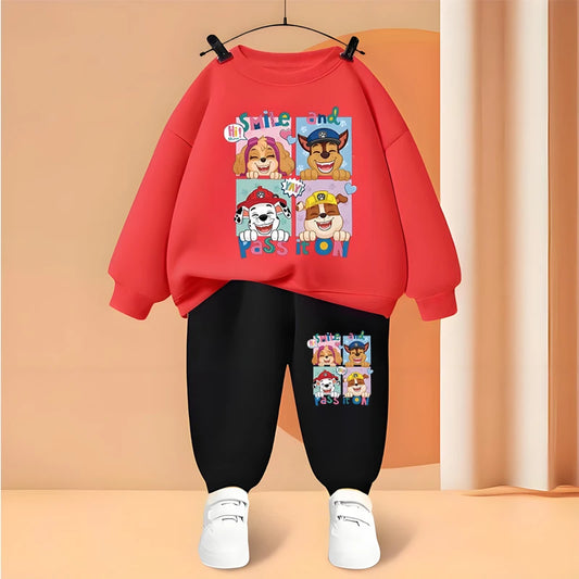 Sweatshirt & Pants Set - 100% Cotton