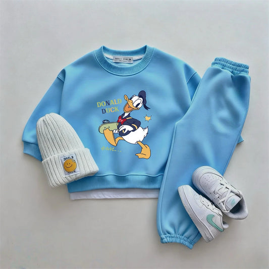 Sweatshirt & Pants Set - 100% Cotton