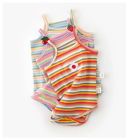 Cute Striped Jumpsuit