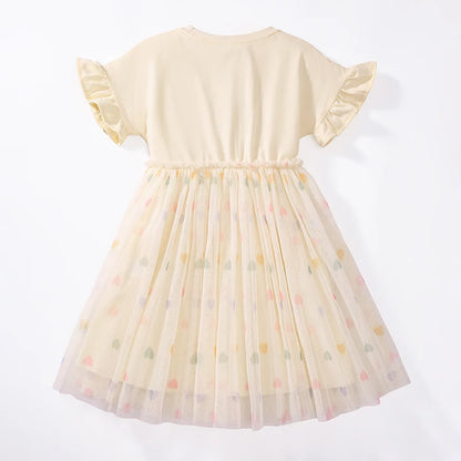 Rainbow 100% Cotton Summer Dress