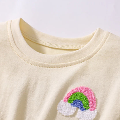 Rainbow 100% Cotton Summer Dress