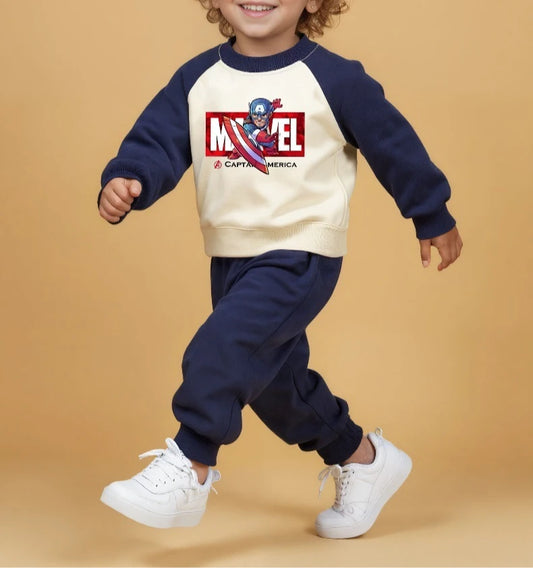 Captain America Sweatshirt & Pants Set