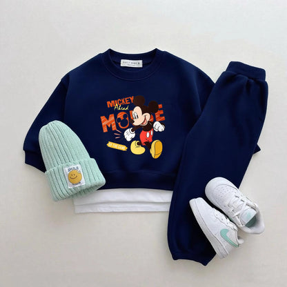 Disney Sweatshirt & Pants Set - 100% Cotton