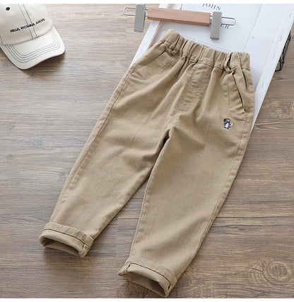 Casual Elastic Boy Pants