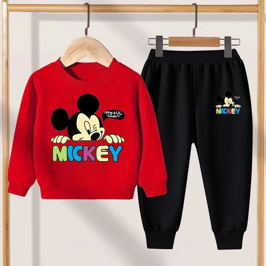 Mickey Mouse Sweatshirt & Sweatpants Set