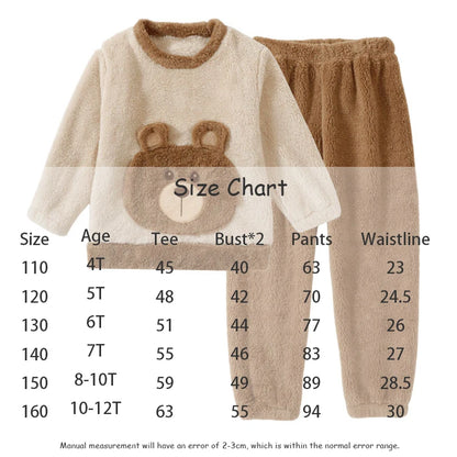 Bear Warm & Comfortable Winter Pajamas