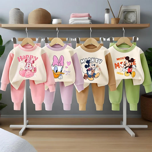 Sweatshirt & Pants Set - 100% Cotton