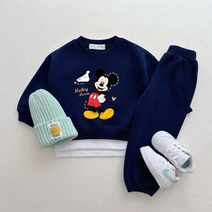 Disney Sweatshirt & Pants Set - 100% Cotton