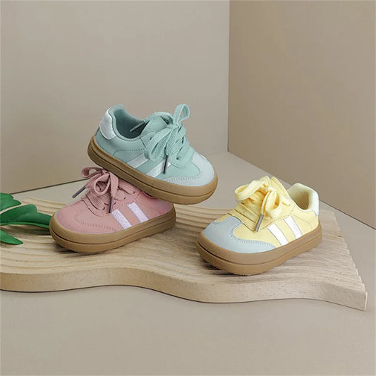 New Soft Leather Baby Sneakers