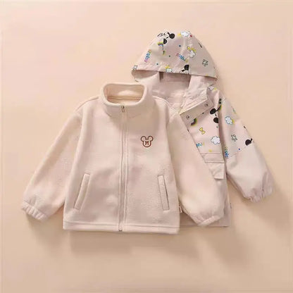 Disney Mickey & Minnie Hooded Coat