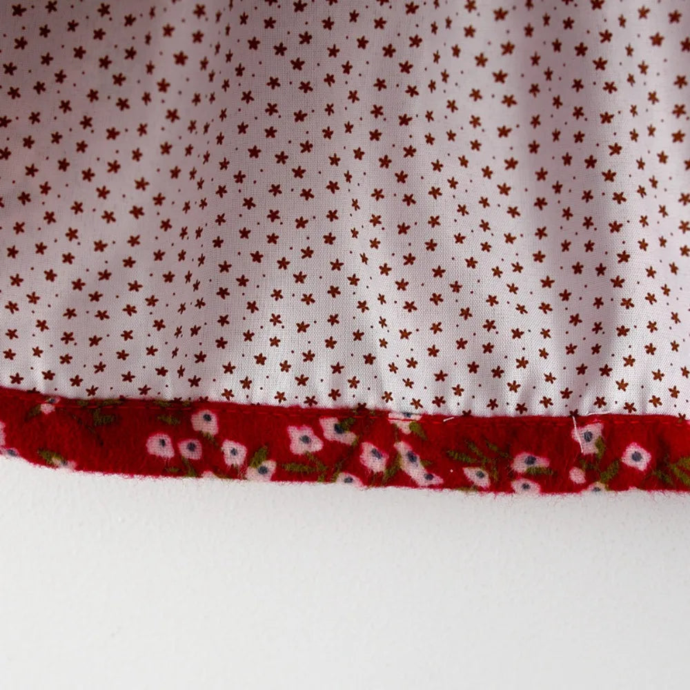 Flower Collar Bow Dress