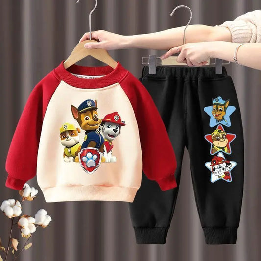 Sweatshirt & Pants Set - 100% Cotton