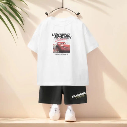 Pure Cotton T-Shirt and Shorts Set