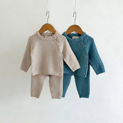 Soft Knit Cotton Sweater & Matching Pants