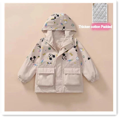 Disney Mickey & Minnie Hooded Coat