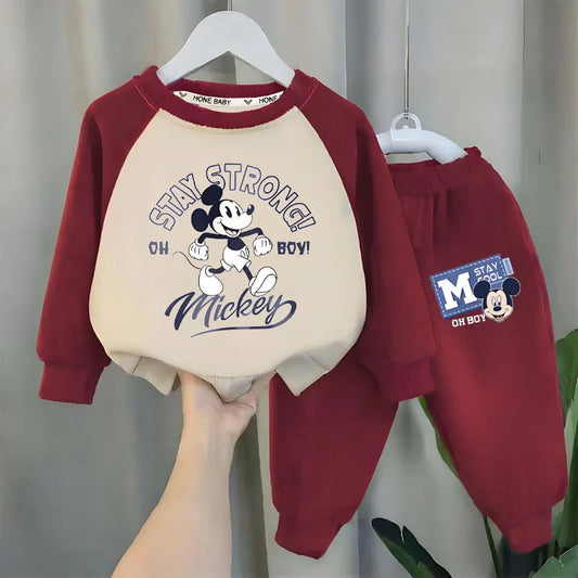 Sweatshirt & Pants Set - 100% Cotton