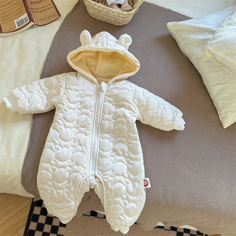 Soft Cotton Warm Winter Romper