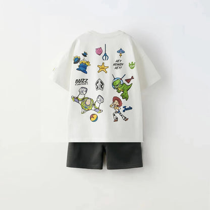 Disney 100% Cotton T-Shirt and Shorts Set