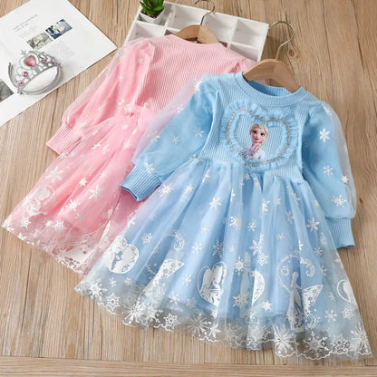 Elsa Princess Dress