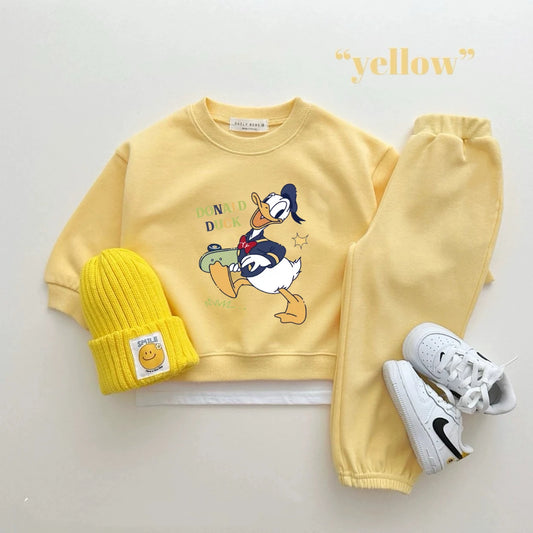 Disney Sweatshirt & Pants Set - 100% Cotton