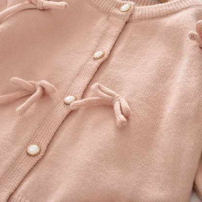 Knitted Sweater Cardigan & Skirt 2 Pcs Set