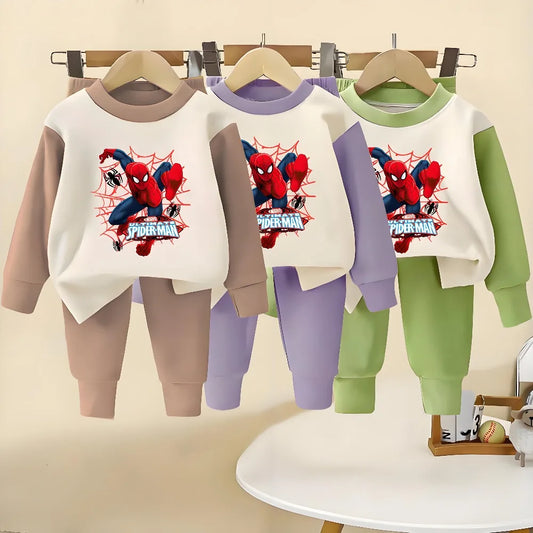 Spiderman Sweatshirt & Sweatpants Set
