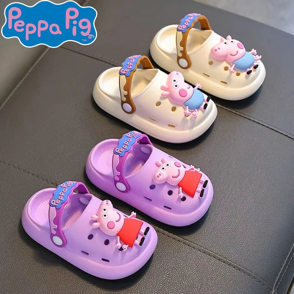 Peppa & George Pig Slippers