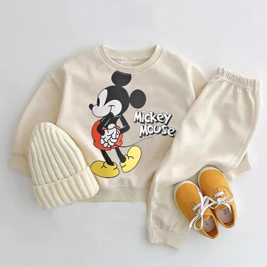 Disney Sweatshirt & Pants Set - 100% Cotton
