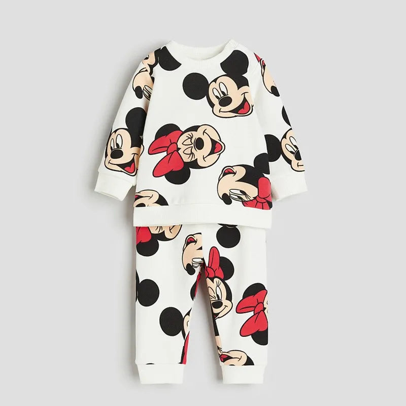 100% Cotton Minnie & Mickey Set