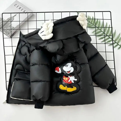 Mickey Mouse Hooded Down Jacket