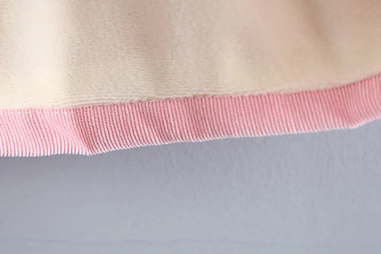 Cozy Velvet Warm Plaid Dress