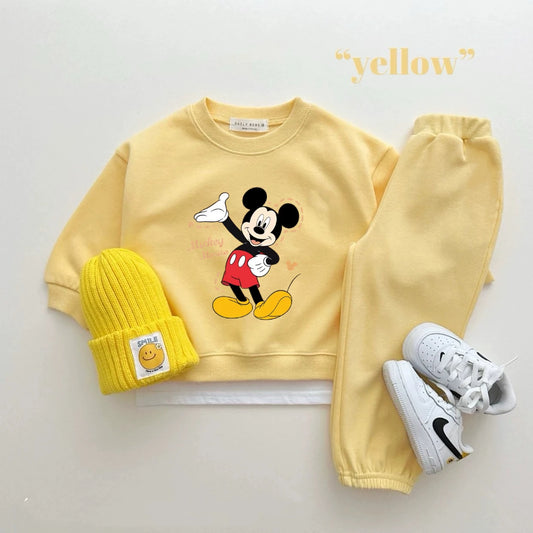 Disney Sweatshirt & Pants Set - 100% Cotton