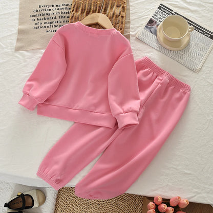 Pink Sweet Sports Two Piece Set