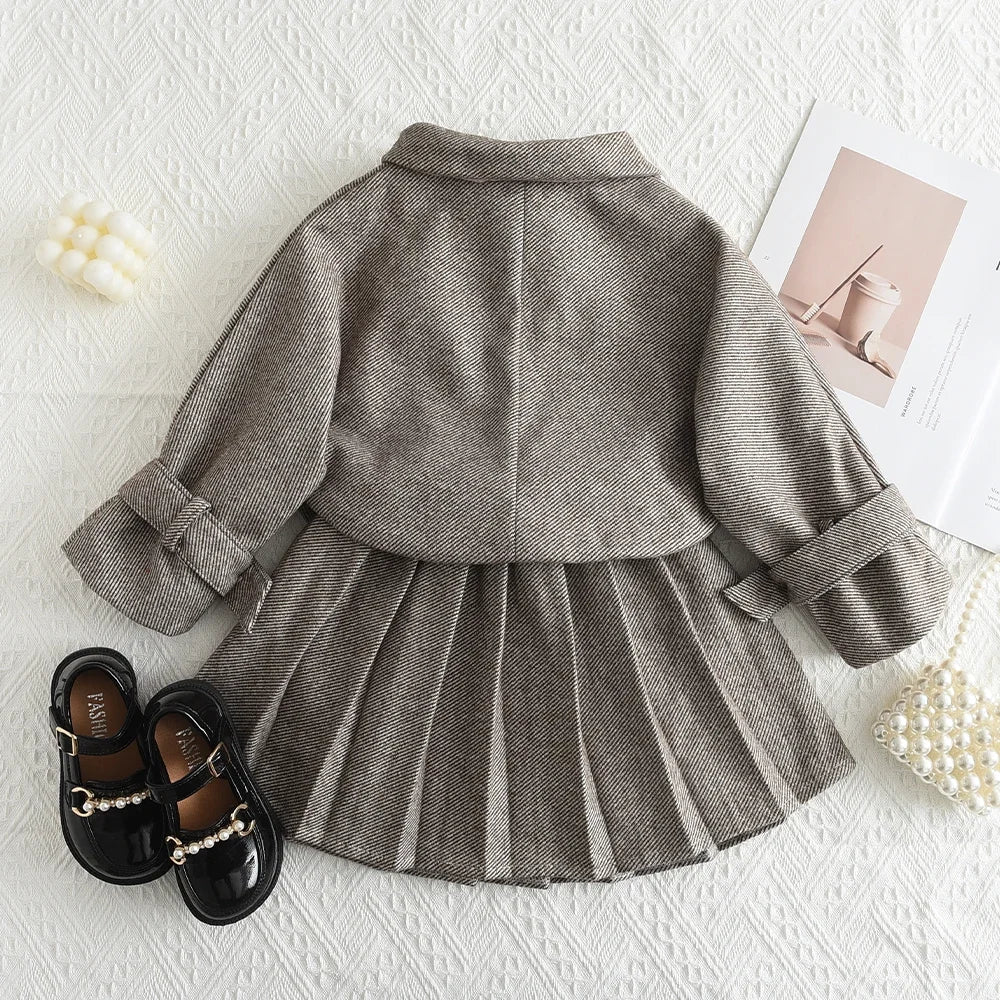 Princess Coat Outwear & Skirt Set