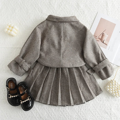 Princess Coat Outwear & Skirt Set
