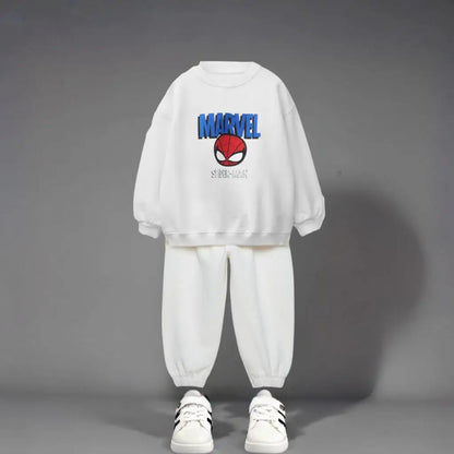 Spiderman Soft Cotton Sweatshirt & Sweatpants Set