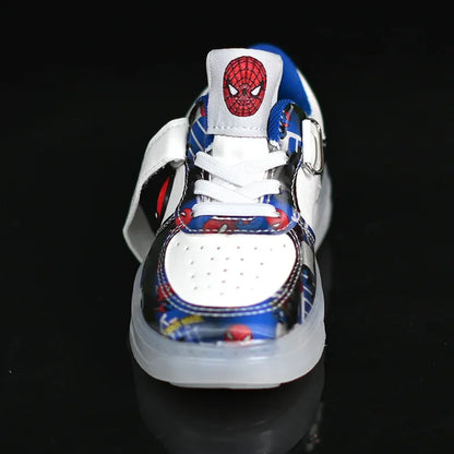 Light-Up Spiderman Sneakers – Fun, Flashy & Comfy!