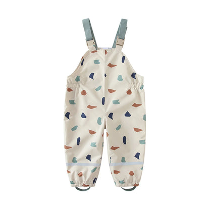 Waterproof Rain Pants With Fleece
