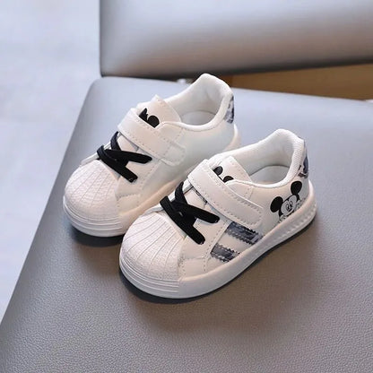 White Disney Mickey Mouse Sneakers